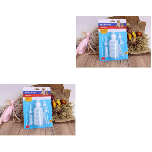 2Pièces Nourrisseurs Pour Animaux 60Ml Sécurisé 1
