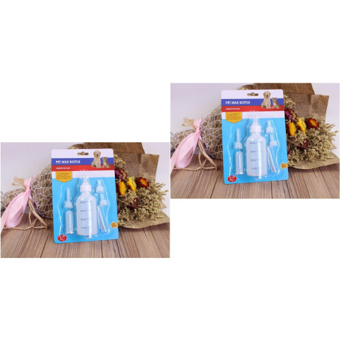 2Pièces Nourrisseurs Pour Animaux 60Ml Sécurisé 2