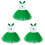 3Pièces Jupe Tulle Party Douce Multi Couleurs Décor Unique 2