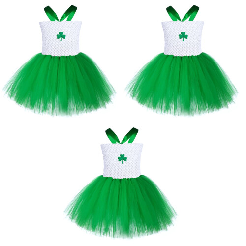 3Pièces Jupe Tulle Party Douce Multi Couleurs Décor Unique 2