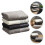 12Pièces Serviettes En Coton Six Couches Pour Bain Et 10