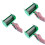 3Pièces Rouleaux Décoratifs Vert Motifs 5