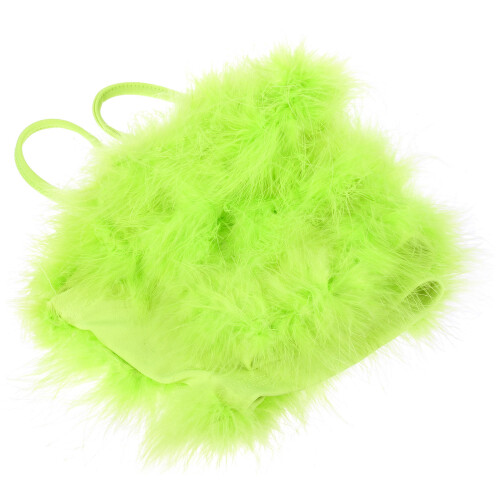 2Pièces Camisole Crop Vert Fluffy Femme Pour 2