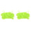 2Pièces Camisole Crop Vert Fluffy Femme Pour 4