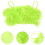 2Pièces Camisole Crop Vert Fluffy Femme Pour 10