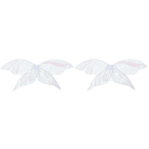 2Pièces Ailes En Blanches Pour Cosplay Enfants Mignonnes 1