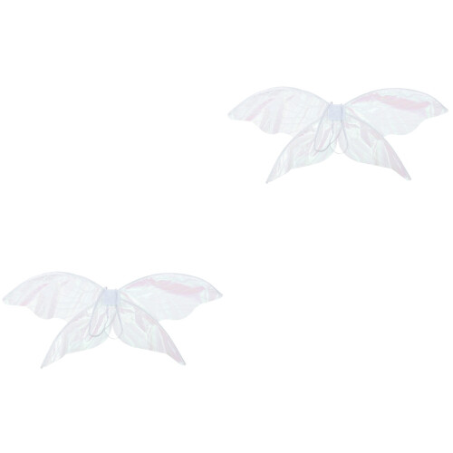 2Pièces Ailes En Blanches Pour Cosplay Enfants Mignonnes 2