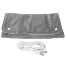 USB Heated Pad Fast Heating Graphene Warmth Mat For Pain Relief Soft Fabric Adjustable Temperature Auto Shut Off Versatile Use Machine Washable