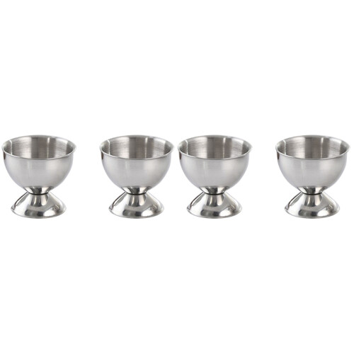 4Pièces Support Œufs Durs En Acier Cuisine Restaurant 2
