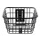 2Pièces Panier Métallique Noir Pliable Pour Rangement 7