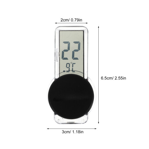 2Pièces Thermomètre Reptile Multi Usage Avec Ventouse Pour Aquarium 1