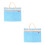 2Pièces Étui À Documents A3 Bleu Ciel Pochette 10