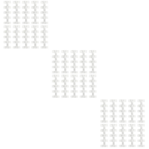 30Pièces Transparent Cinq Trous Pour École Et Maison 2