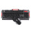 Usb Wired Mechanical Feel Gaming Keyboard And Mouse Set With Led Rainbow Light Ergonomic Anti Ghosting Function Waterproof Structure Adjustable Mouse 1