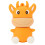 Μονάδες Pendrive Thumb Drive Χαριτωμένο σχήμα USB2.0 Cartoon μοντέλο μοσχαριού Γρήγορο και 1