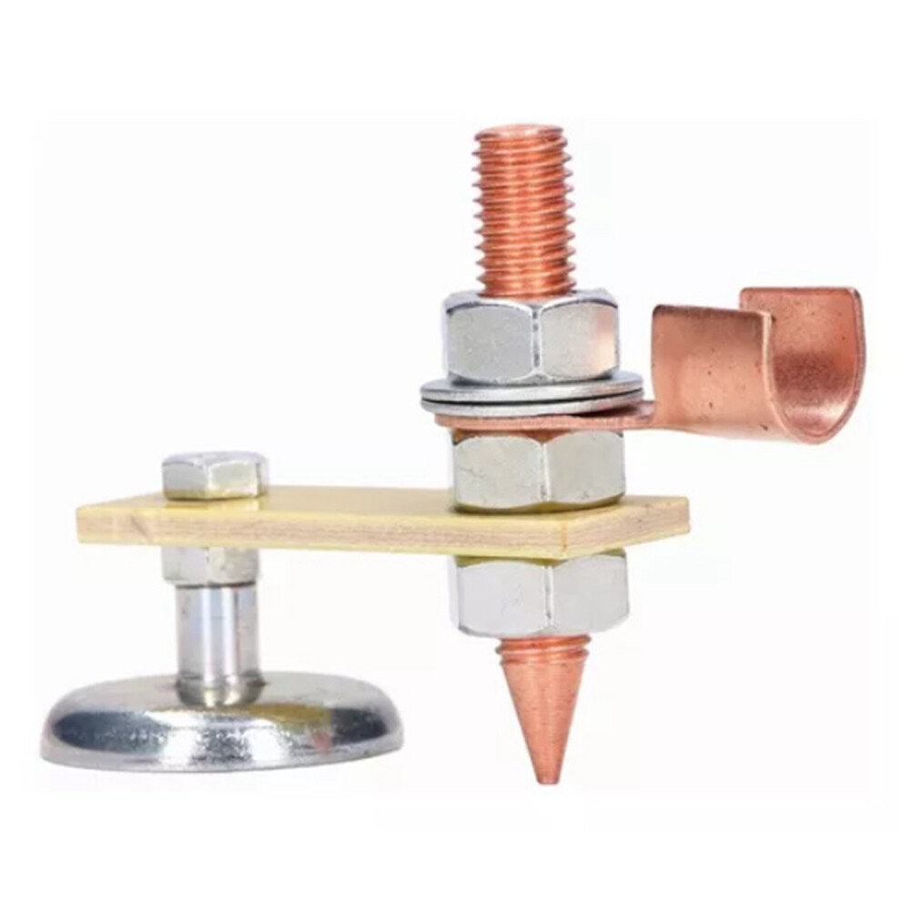 Safe Welding Magnetic Ground Clamp Surface Paint Protector Portable Safety Settings Strong Magnetic Attach To Smooth Metal Surface Stable 9551475223070
