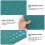 2Pièces Tapis De Découpe Vert PVC Pour Art Couture Durable 5