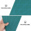2Pièces Tapis De Découpe Vert PVC Pour Art Couture Durable 6