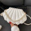 Γυναικεία μοντέρνα τσάντα ώμου Shell Clutch, ελαφριά, με αποσπώμενο λουράκι ώμου και 2
