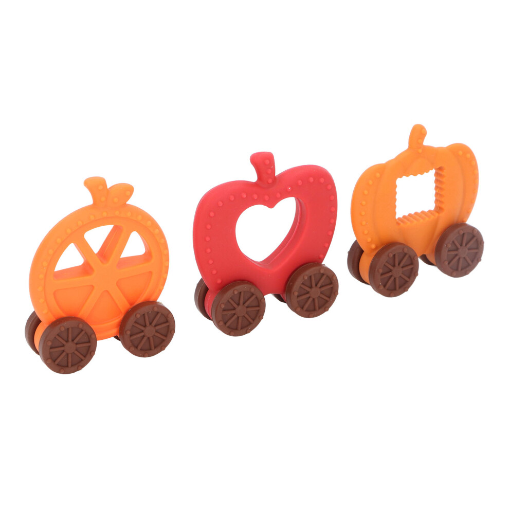 Baby Halloween Teether Toy Kit, Silicone Chew Toys for Toddlers & Infants