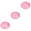 3Pièces Boîte À Dentier Rose Rotative Durable Pour Rangement 5