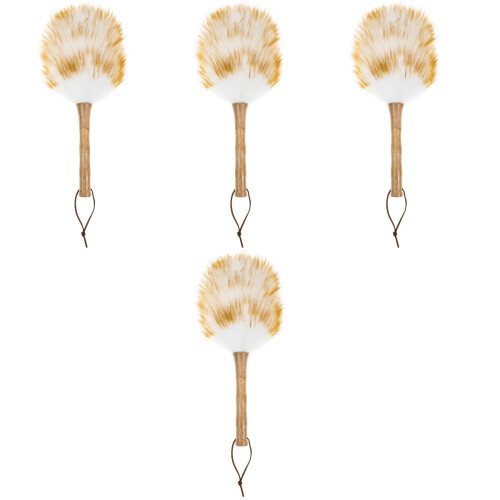 4Pièces Brosse Blanche Bois Nettoyage Clavier Instrument Performance 2