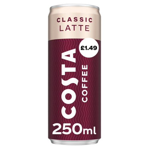 Costa Coffee Costa Coffee Classic Coffee 250ml (Pack of 12)