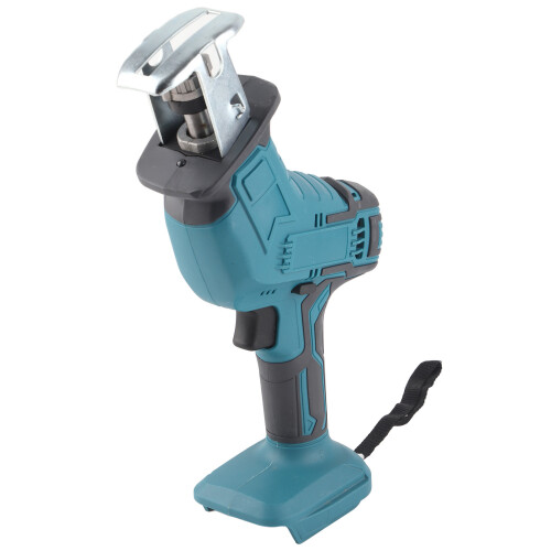 Cordless Power Saw Reciprocating Brushless Motor, Compact Lightweight Design with Tool-Free Blade Release and Safety Lock Switch, Efficient Variable