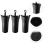 6Pièces Boîtes Rangement Siège Anti- Noir 10