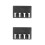 2Pièces Étagère Mural Noire Pour Tondeuse, Résiste , Coiffeur 8