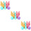 3Ensembles Jeu Indoor Bowling Coloré Pour Enfants 10