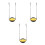 3Pièces Double-End Entraînement Boxe Workout Durable 9