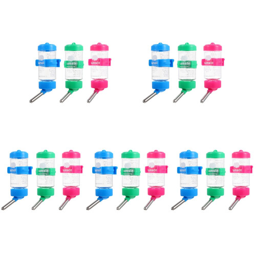 15Pièces Bouteille Hamster Portable Usage Facile Accessoire Pets 1