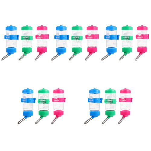15Pièces Bouteille Hamster Portable Usage Facile Accessoire Pets 2