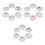 18Pièces Couvercles Silicone Pour Mug Étanche Design Chic 2