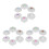18Pièces Couvercles Silicone Pour Mug Étanche Design Chic 7