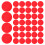500Pièces Jetons De Poker Rouge Pour Jeux De À Usage Long 2