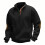 (Black 1, M) Autumn/Winter Men's Jacquard Knit Pullover Button-Up Sweatshirt 1