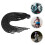 2Pièces Ornements Casque Noir Décor Durable Sûr 9