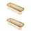 2Pièces Panier Imitation Rotin Pour Cuisine 6