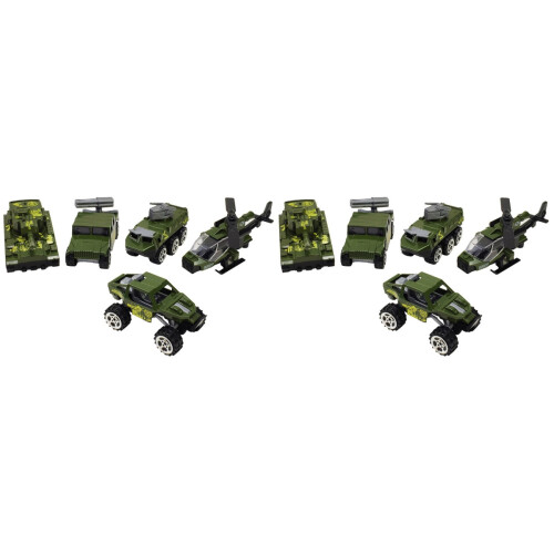 10Pièces Mini Jouet Enfant Vert Durable Et Réaliste 2