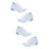 2Paires Chaussures Sport Blanches Confortables Résistantes 7