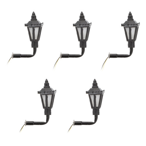 20Pièces Lampes De Modèle Mini Noires Décoratives Pour Sable Et Mur 1