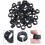 200Pièces -Câbles Nylon Noir Résistant Protection Anti-Usure 9