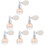 6Pièces Spray Poudre Scintillante Highlighter Corps 9