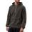 (coffee brown, M) Half-Zip Thickened Hoodie with Patch Pockets 1