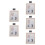 5Ensembles Kit Empreintes Bébé Rose DIY Photo Mains 6