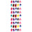 60Pièces Ornements Pompons Suspendus Multicouches Décoration 6