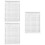 3Pièces Affiche Harpe Papier Blanche Débutant Portable Pratique 7