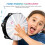 3Pièces Tambourine Double Rangée Percussion Main Bois Multi Couleur 11